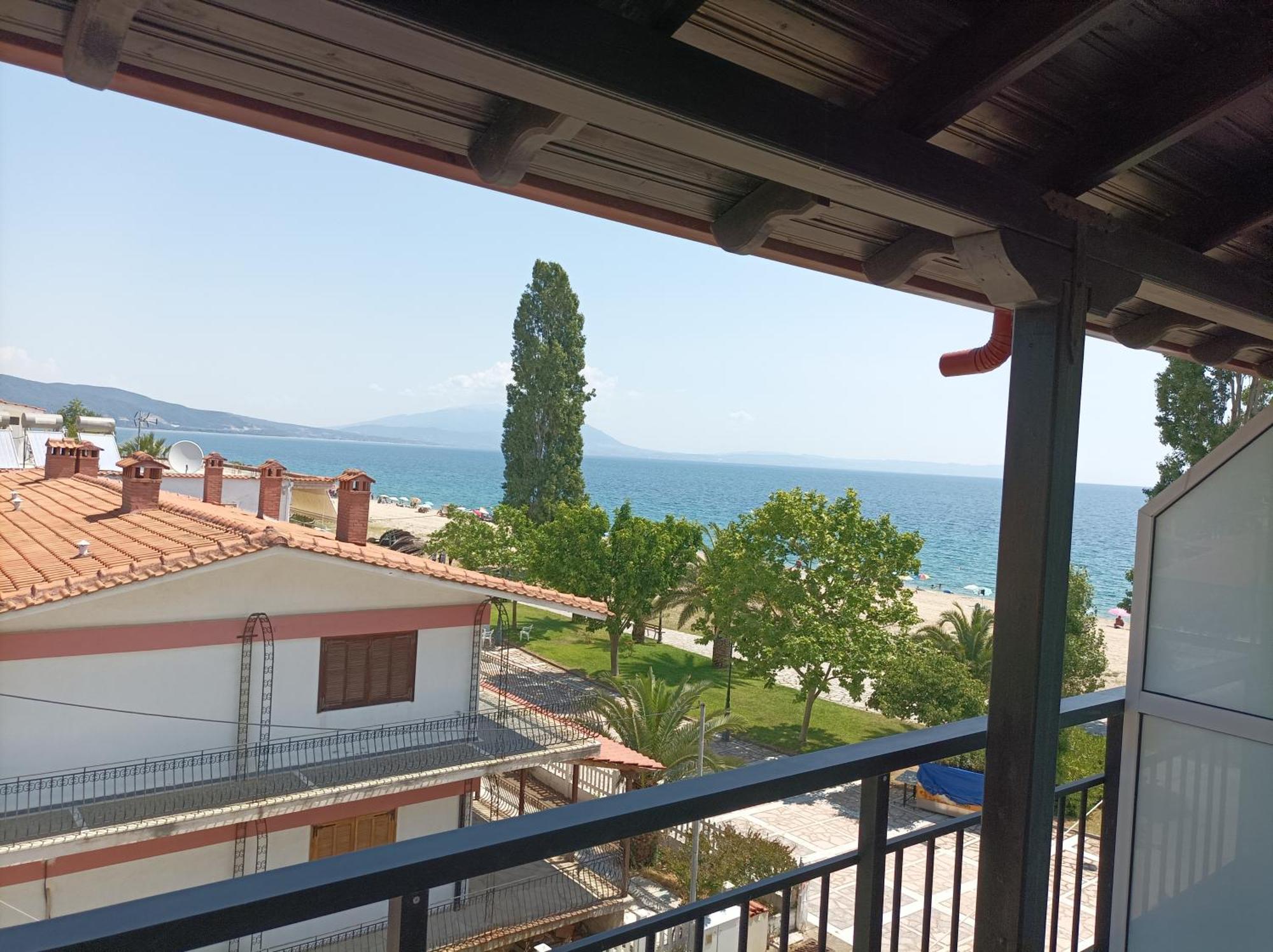 Apartamento Kleanthis Blue Vrasná Exterior foto